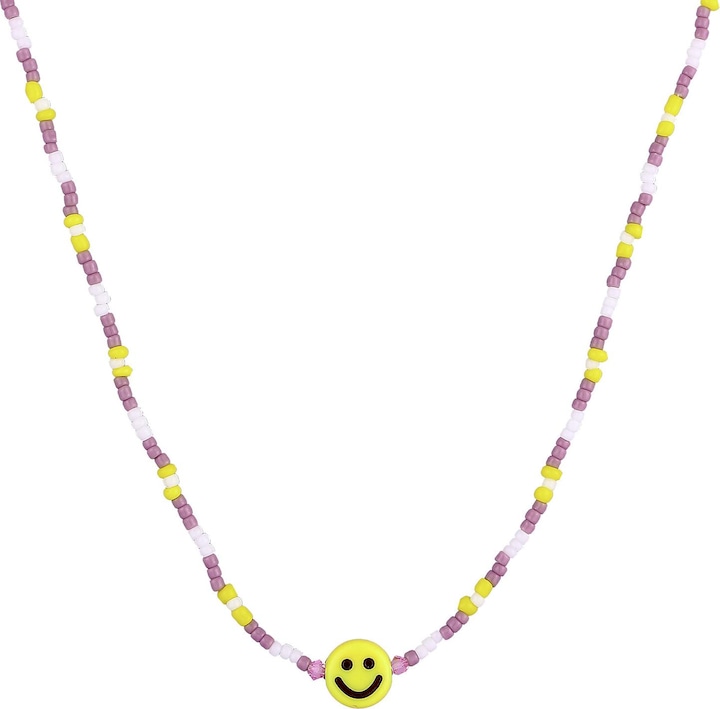 Produktbild Elli Smiling Face (925 Sterling Silber vergoldet, Glaskristall, Glas, Plastik, 36 cm)