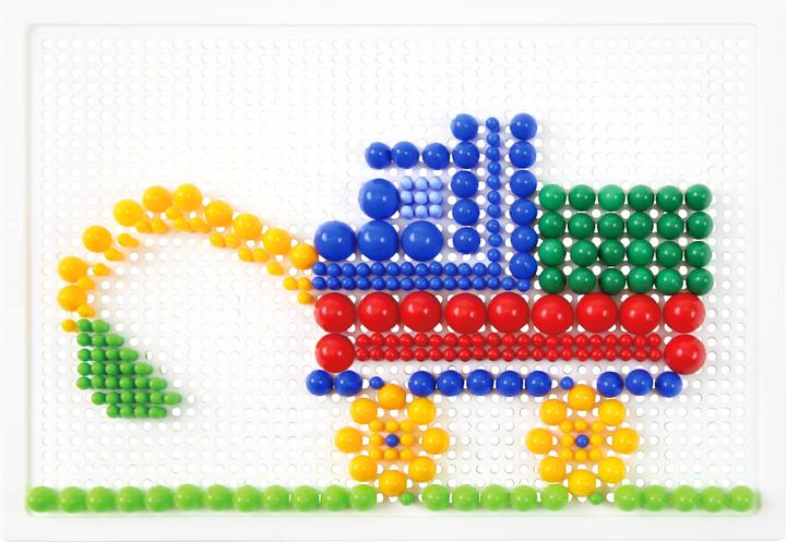 Actual product image Simm LENA Mosaic Set colour Mix 400 plugs