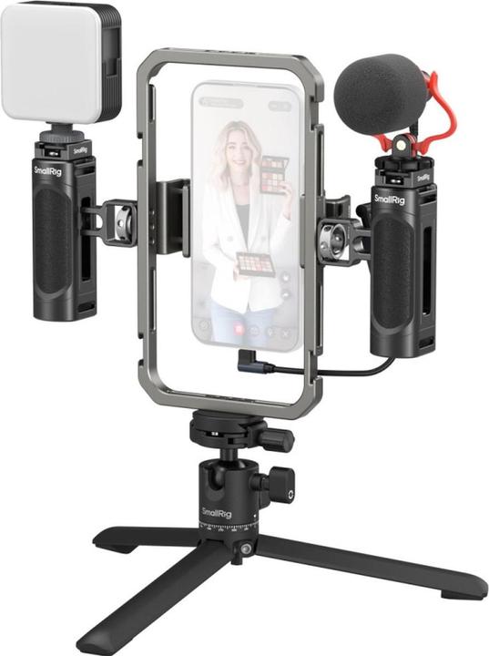 Produktbild SmallRig 3384D All-in-One Video Kit For Smartphone Creators (Griff)
