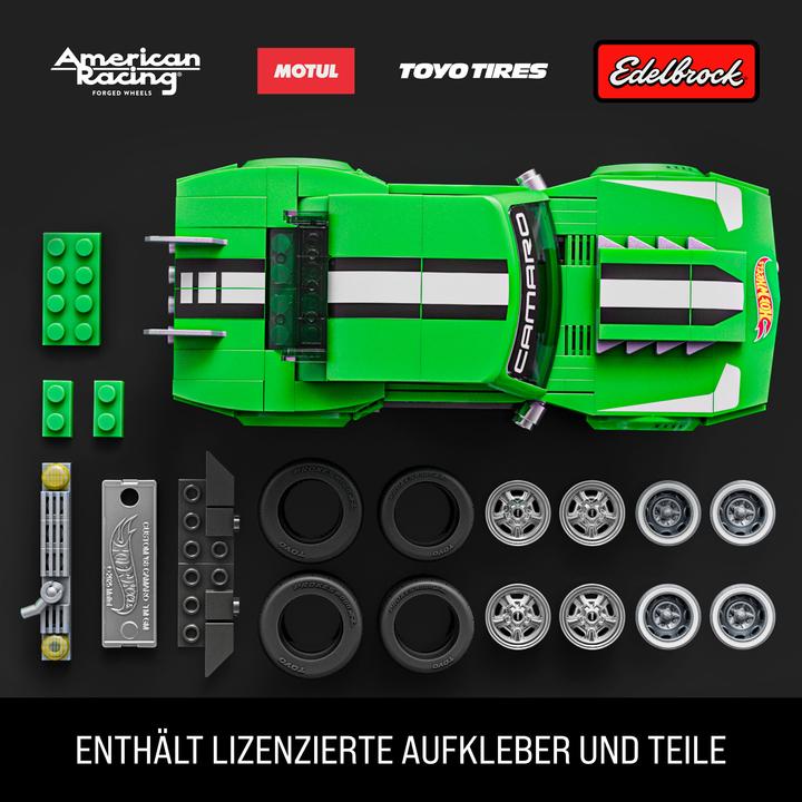 Image du produit Mattel Brick Shop Speed Custom 68 Camaro