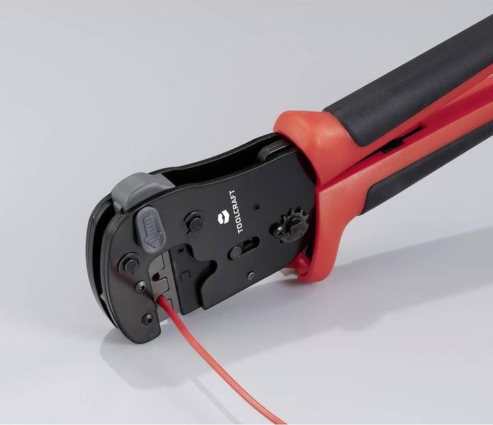 Actual product image Toolcraft TO-9660078 Crimpzange ohne Einsatz (230 mm)