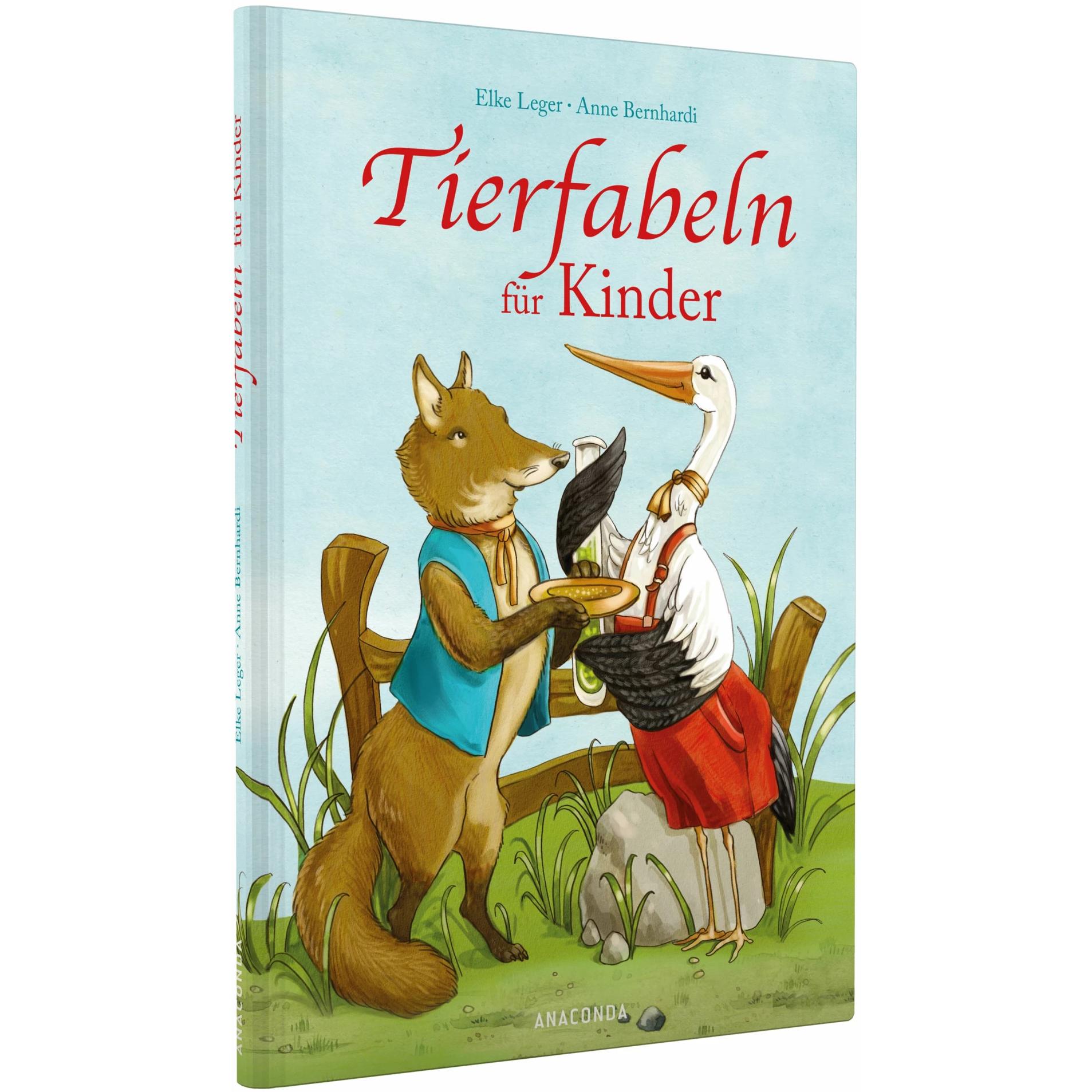 Thumbnail - Tierfabeln für Kinder, Kinderbücher von Anne Bernhardi, Elke Leger