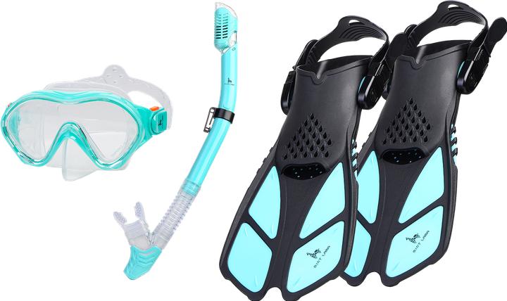 Mint Lama Schnorchel Set