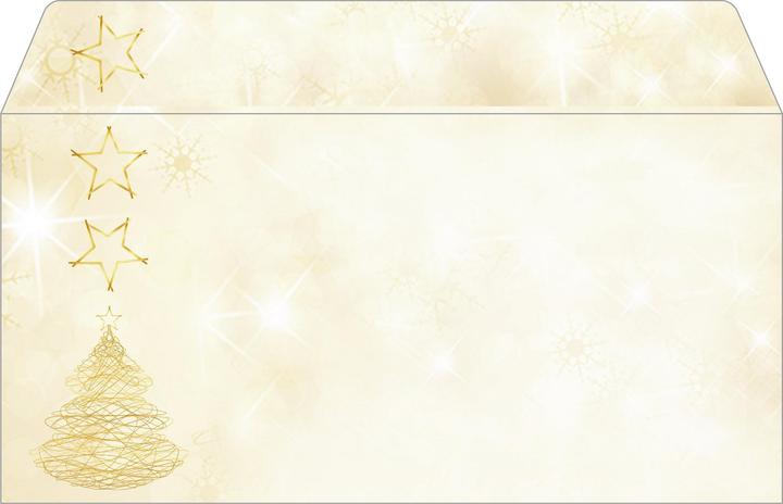 Produktbild Sigel Weihnachts-Umschlag Graceful Christmas (DL, 50x)