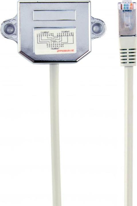 Actual product image Gembird NCA-SP-02 Network splitter (RJ45, RJ45 (1x), RJ45 (2x))