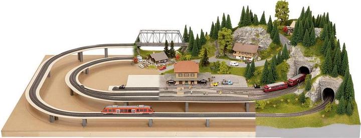 Actual product image Noch 53805 H0 Easy-Track track element (L x W x H) 188 x 77.5 x 4 mm