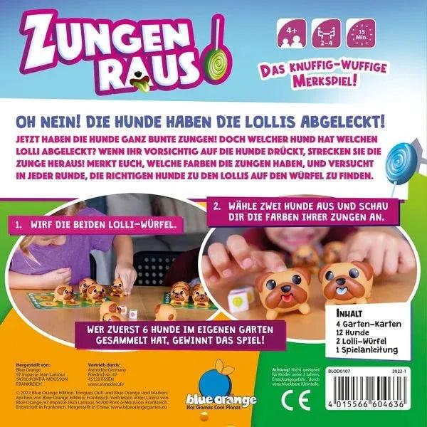 Produktbild Blue Orange Zungen Raus. (Deutsch, 2 - 4 Spieler)