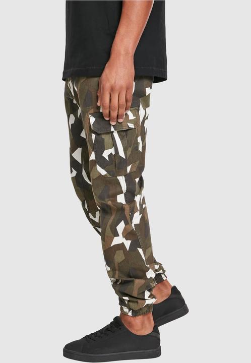 Actual product image Urban Classics Geometric Camo Stretch Twill Cargo Pants (32)