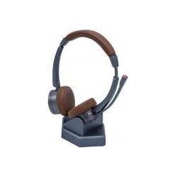 Dacomex wireless headset Bluetooth Monaural W/USB-A Stand (Kabellos, USB-A), Office Headset, Blau