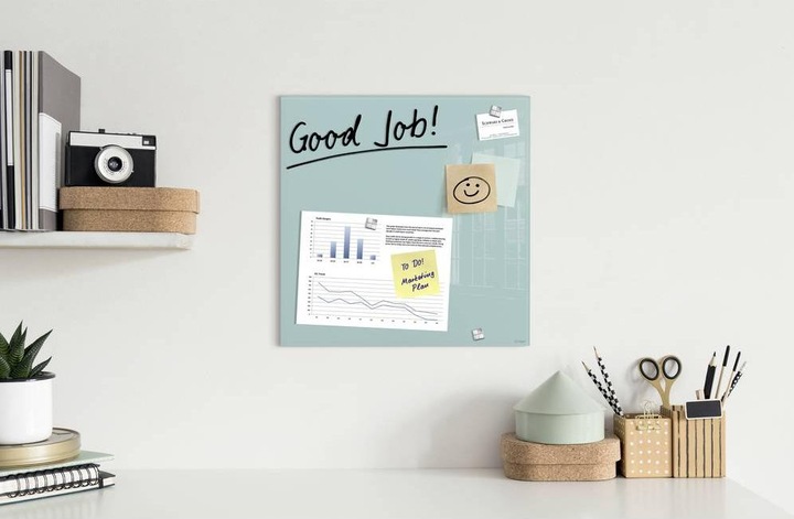 Actual product image Sigel Glass Magnet Board Artverum (Magnet board, 48 x 48 cm)