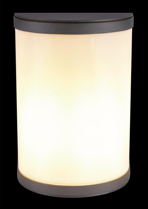 Actual product image Globo Outdoor lighting SEGGA, aluminium anthracite, plastic opal, 32128A (E27, IP44)