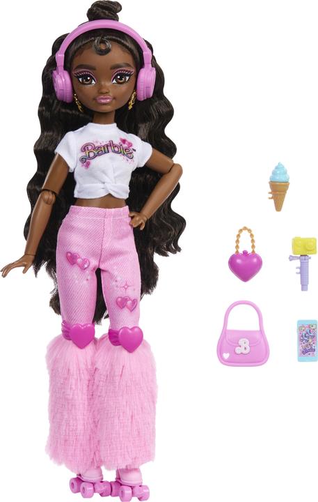 Actual product image Barbie Dream Besties™ SKATE PARTY™ “Brooklyn" Doll and Accessories