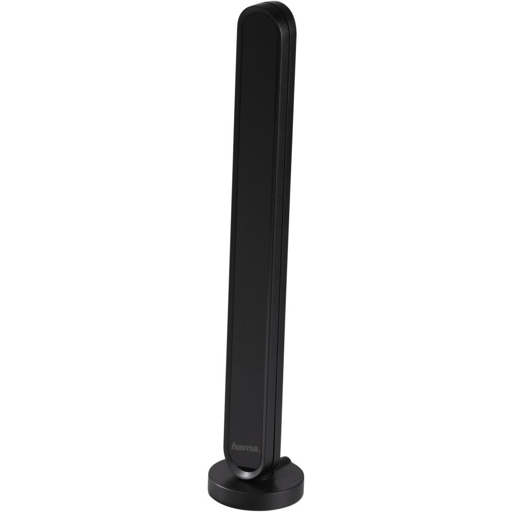Hama DAB/DAB+ Zimmerantenne (Zimmerantenne, 30 dB, DAB/ DAB+), SAT Spiegel + SAT Antennen, Schwarz