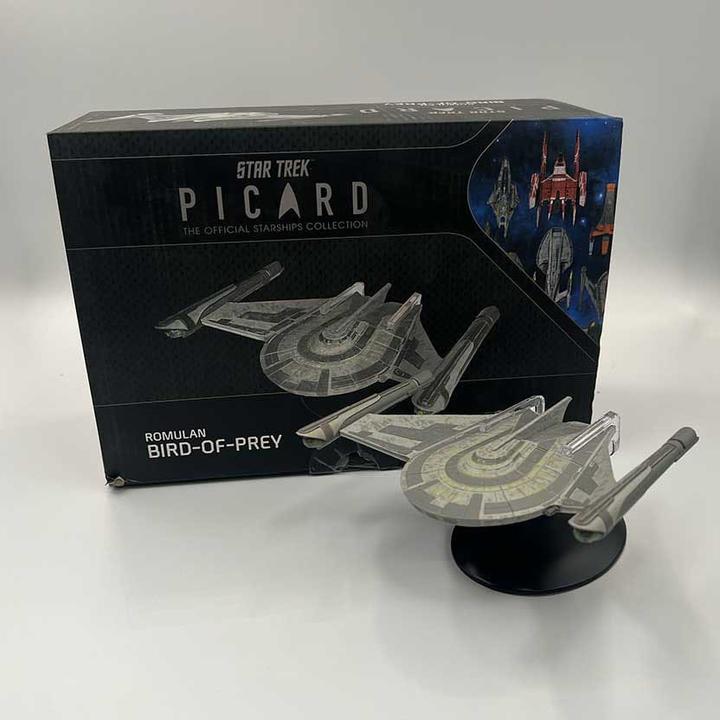 Produktbild Star Trek Picard Starship Diecast Mini Repliken Romulan Bird of Prey 14 cm
