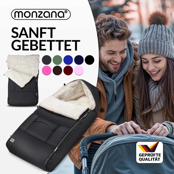 Actual product image Monzana Baby footmuff