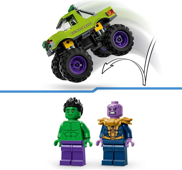 Actual product image LEGO Hulk truck vs. Thanos (76312, LEGO Super Mario)