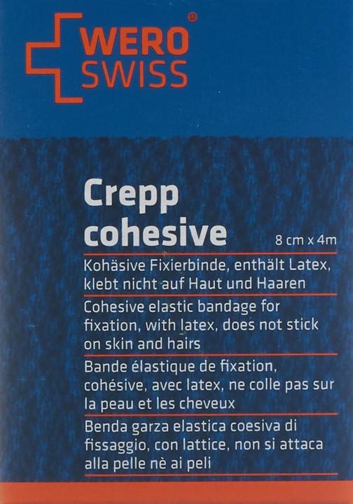 Actual product image Wero Swiss Lux K-10 Elastische Fixierbinde 4mx8cm weiss