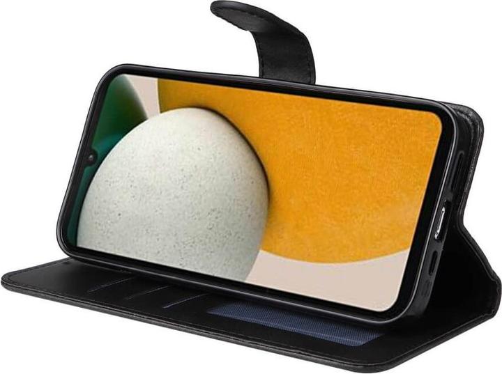 Produktbild Cover-Discount Galaxy A15 - Premium Handyhülle Etui schwarz (Samsung Galaxy A15)