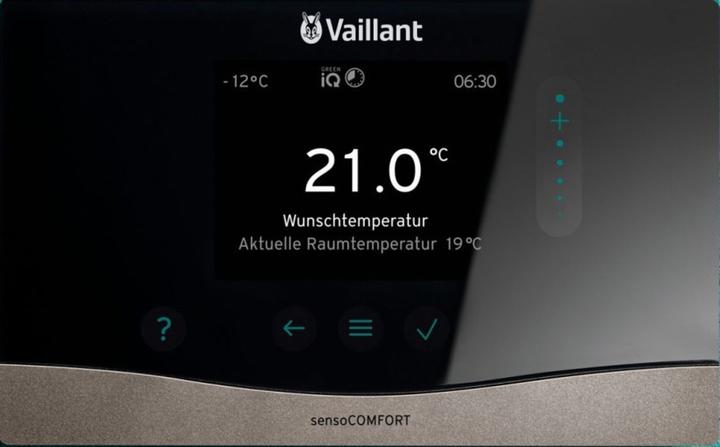 Image du produit Vaillant VA Régulateur de chauffage sensoCOMFORT VRC 720/3, interface eBUS