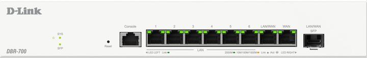 Image du produit D-Link DBR-700, Ethernet WAN, 2.5 Gigabit Ethernet, Blanc