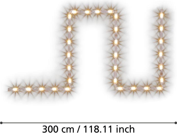 Image du produit EGLO Bande lumineuse à LED (Blanc, 300 cm, Intérieur)