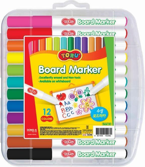 Actual product image Dong A DONG-A 12-colour dry marker (12x)