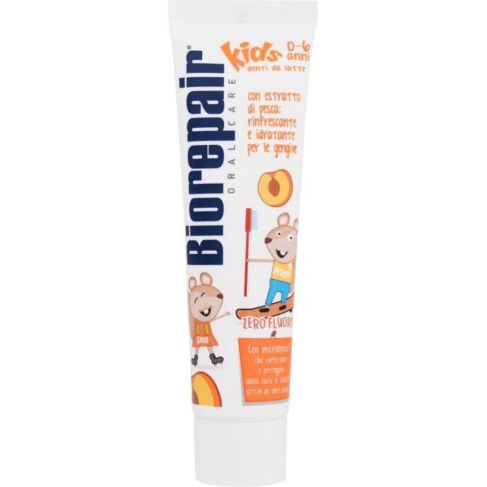 Biorepair, Dentifricio, Kids pasta do zębów dla dzieci Brzoskwinia 50ml (50 ml)