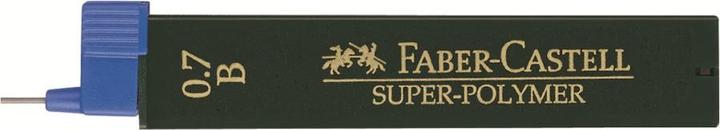 Produktbild Faber-Castell Faber Castell Feinmine Super-Polymer 0,7mm B (12 Stück, Schwarz, 0.70 mm)