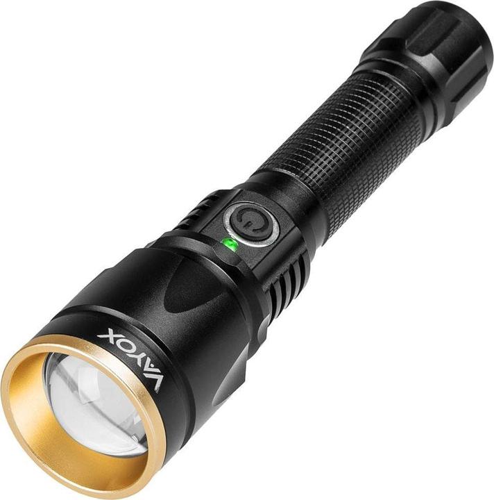 Actual product image Vayox Torch Flashlight VA0027 Tactical XP-E LED 800lm Zoom (17.10 cm, 800 lm)