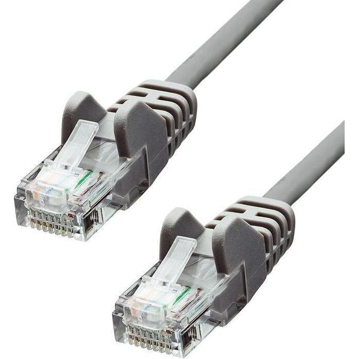 ProXtend U/UTP CAT5e PVC AWG 26 CCA Grey 30CM (U/UTP, CAT5e, 0.30 m), Netzwerkkabel