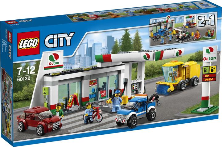 Actual product image LEGO City petrol station (60132, LEGO City)