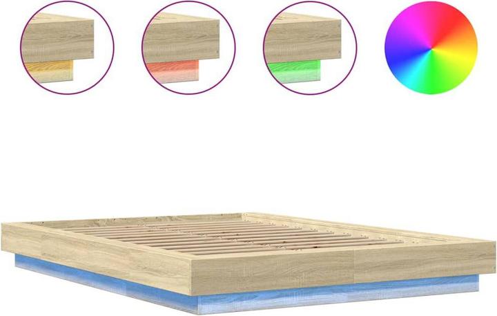 Produktbild vidaXL Bettgestell (140 x 190 cm)