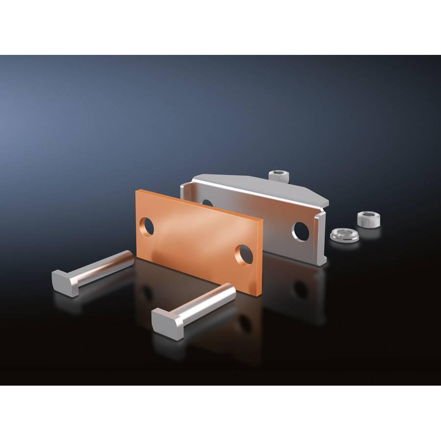 Thumbnail - Rittal SV Connection plates - Schleifleitungsanschlussplatte, Serverschrank Zubehör, Silber