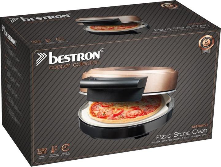 Actual product image Bestron Pizzamaker, Kuppfer