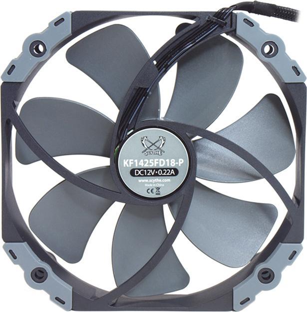 Actual product image Scythe PC fan Kaze Flex 140 Round PWM (140 mm, 1 x)