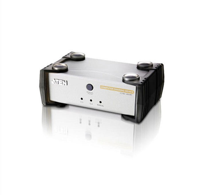 Produktbild Aten PC-Sharebox 2Port reverse KVM-Switch
