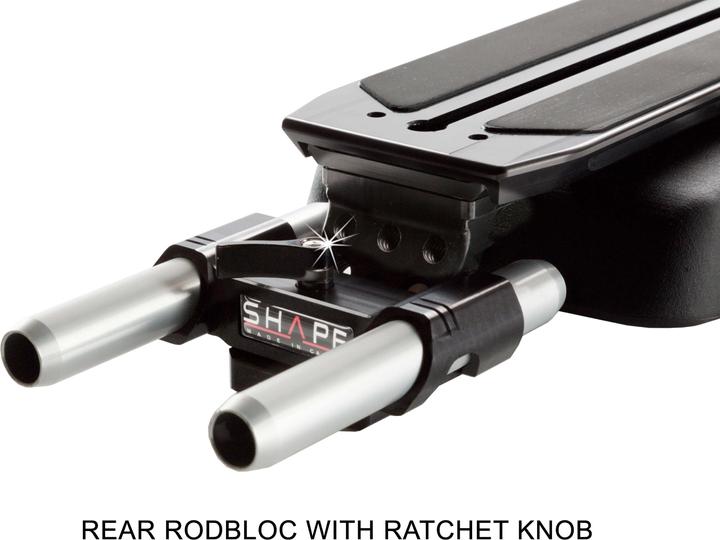 Actual product image Shape BP10 - Revolt VCT Universal Baseplate With Camera Shoulder Mount