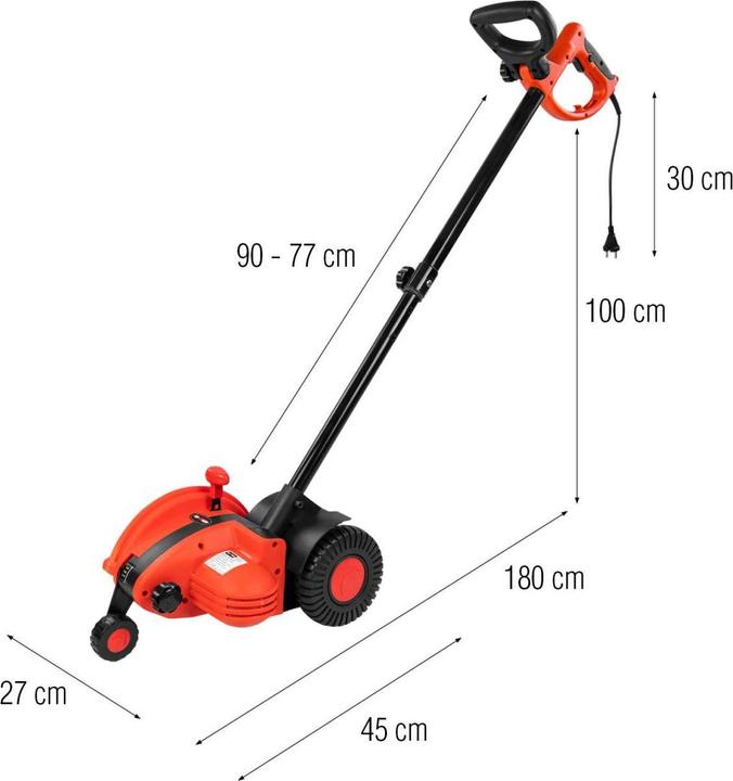 Produktbild Grafner 2in1 Rasenkantenschneider und Fugenbürste