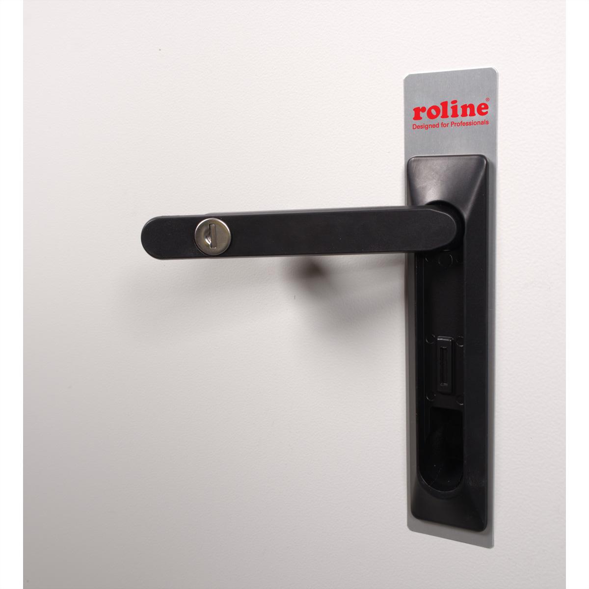 Thumbnail - Roline 19-Zoll Wandgehäuse Pro 12 HE (12 HE, 19 Zoll Rack), Serverschrank, Grau