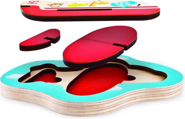 Actual product image Hape 3D airplane puzzle (4 pieces)