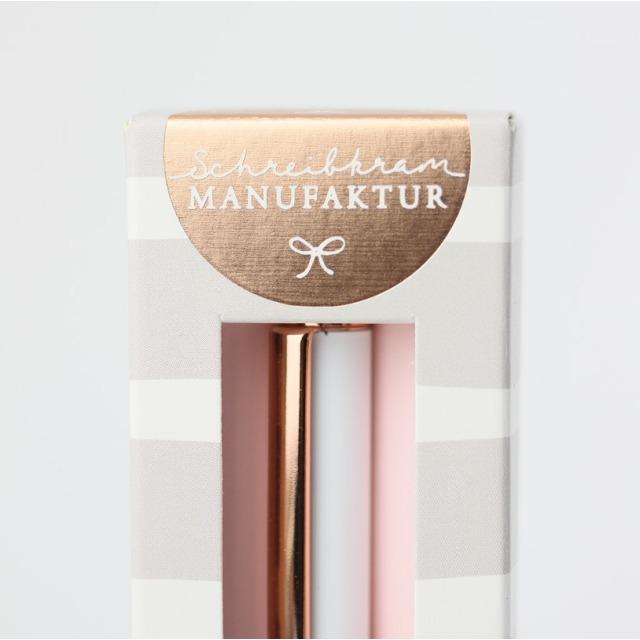 Immagine prodotto Biro premium - La migliore mamma del mondo - di Schreibkram Manufaktur (Nero, Oro rosa)