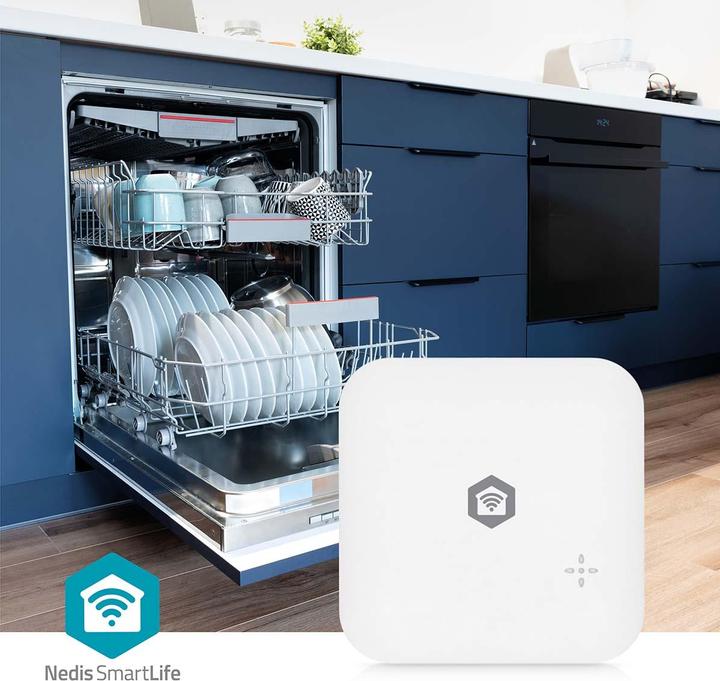 Produktbild Nedis SmartLife Wassermelder | Wi-Fi | Batteriebetrieben | Verlängerung enthalten | Max. Batterie-Le