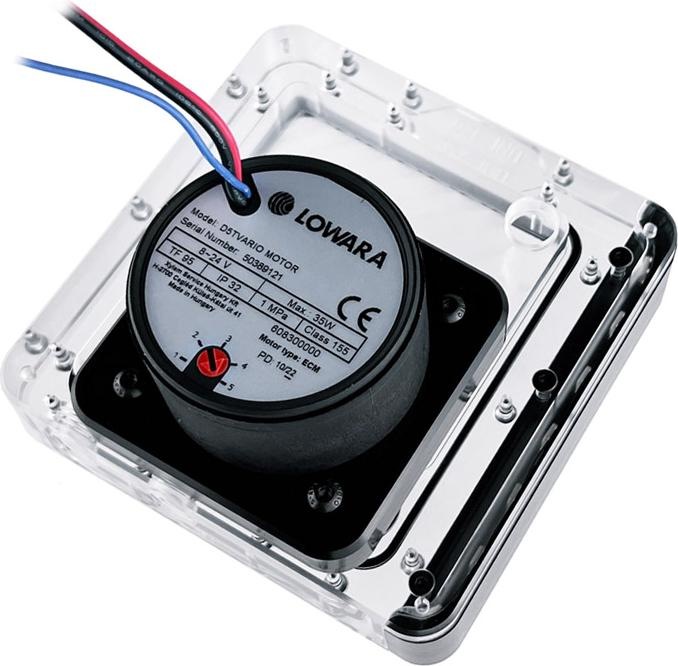 Produktbild Stealkey Customs UNI 120 Distroplate + D5, ARGB - Acryl