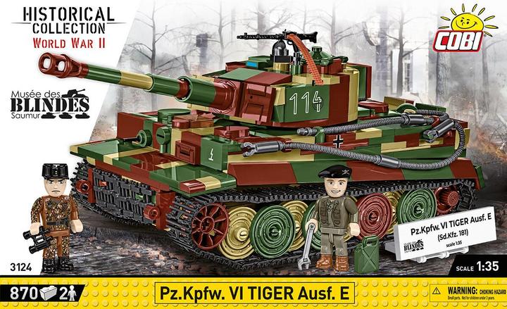 Produktbild Cobi Historical Collection Pz.Kpfw. VI Tiger Ausf. E tank model