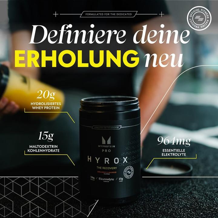 Image du produit MyProtein PRO x HYROX: The Recovery (688 g, Mangue, Orange)