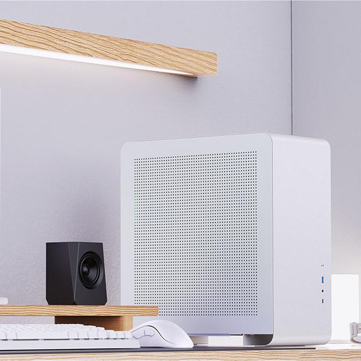 Actual product image Jonsbo U4 Pro Mesh White (mATX, Mini-ITX, ATX)