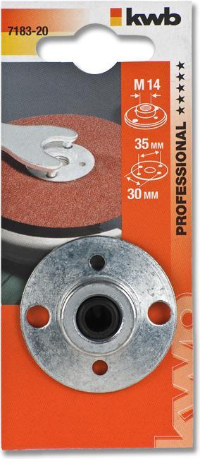 Produktbild kwb Aggresso-Flex Flanschmutter M 14