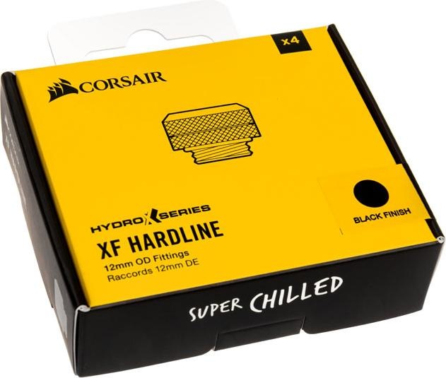 Image du produit Corsair Série Hydro X Adaptation de la ligne dure XF 4-pack