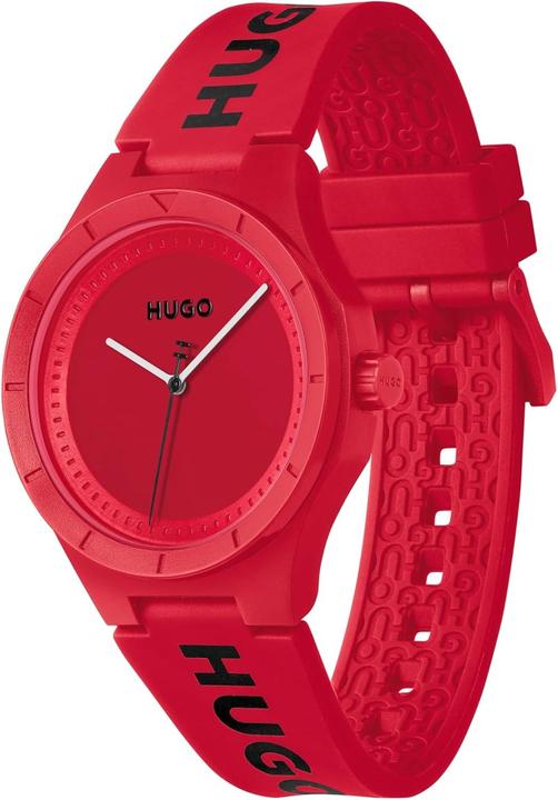 Image du produit Hugo Boss Hugo Lit For Him Rote Herrenuhr 1530346 + BOX (Montre analogique, 42 mm)