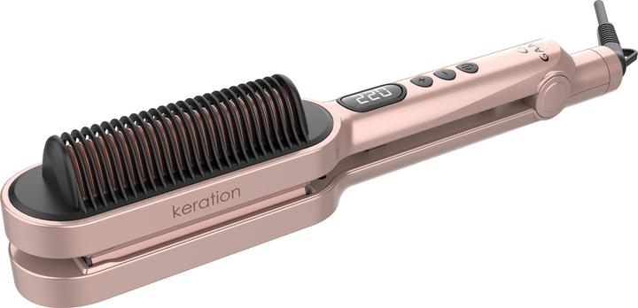 Actual product image GAMA GI1901 Waver and Brush curling iron with